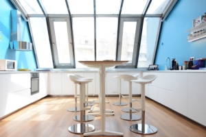Cuisine des bureaux après travaux