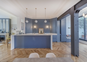 Rénovation complète d'un appartement de 180m2 à Paris