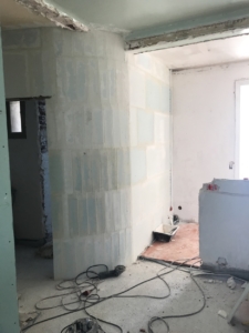 La cuisine pendant les travaux Appartement 125 m² Asnières sur Seine 2