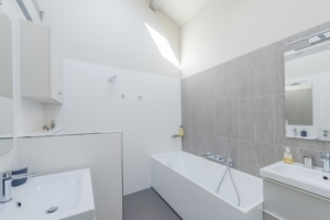 La salle de bain après rénovation