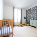 Une chambre d'enfant rénovée Appartement 125 m² Asnières sur Seine 2