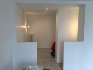 Pendant les travaux Rénovation d'un appartement de 70m2 dans le 15è