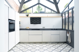 La cuisine après travaux de rénovation