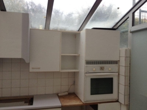 La cuisine avant travaux de rénovation 2