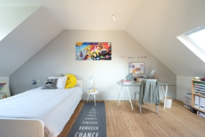 Chambre remise à neuf après travaux 2