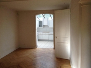 Salle à manger / cuisine avant travaux