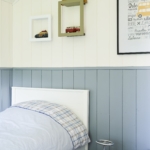 Chambre enfant dans les tons bleu