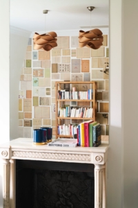 Papier peint et luminaires