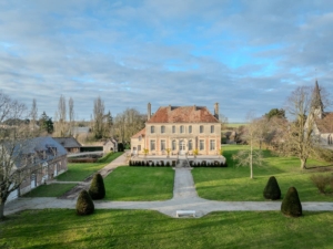 Manoir vue du ciel