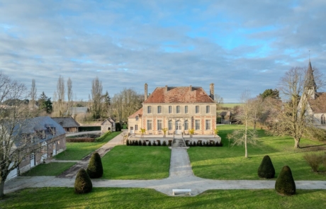 Manoir vue du ciel