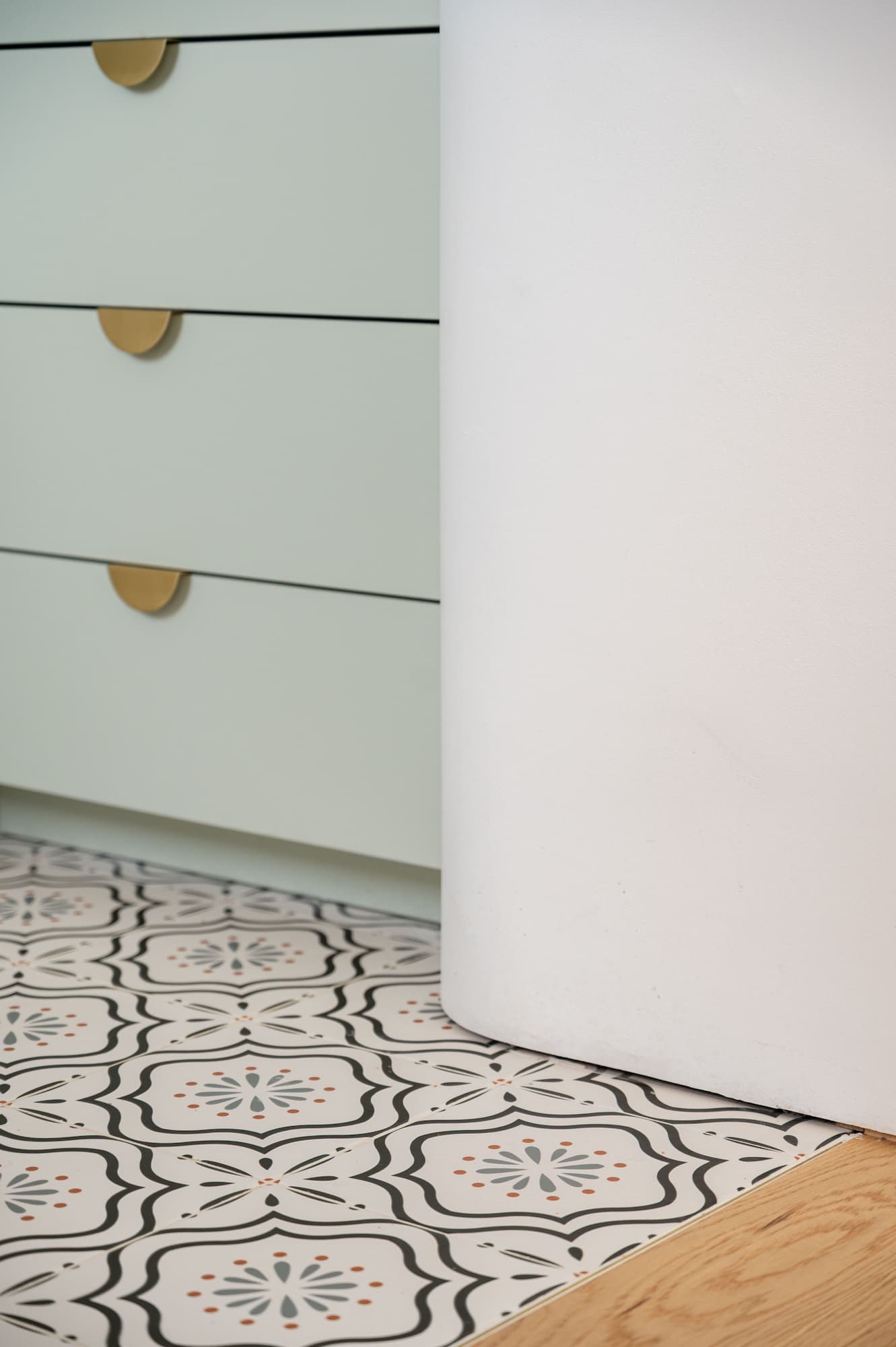 Détail des finitions de la cuisine Détail des finitions de la cuisine