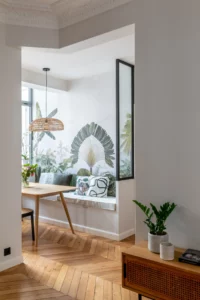 Salle à manger, vue depuis le salon