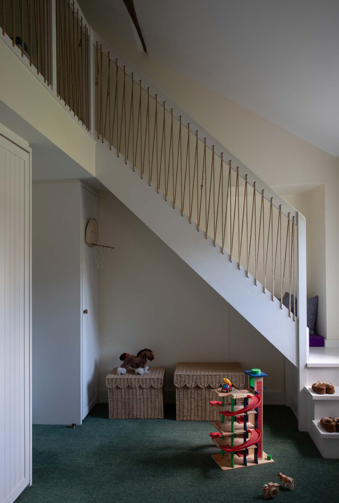 Aménagement d’une chambre avec mezzanine en Normandie Aménagement d'une chambre avec mezzanine en Normandie